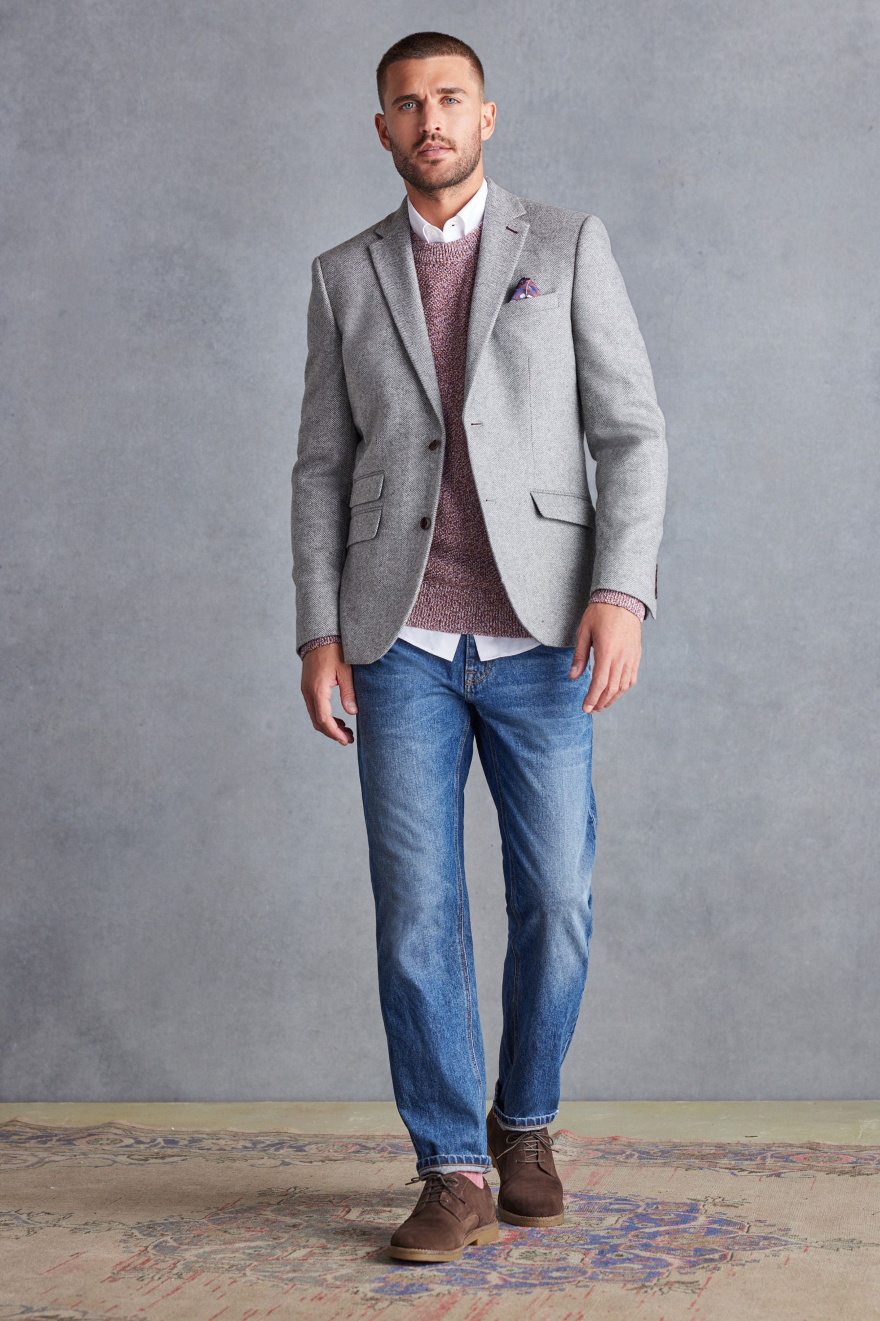 Blazer light grey clearance
