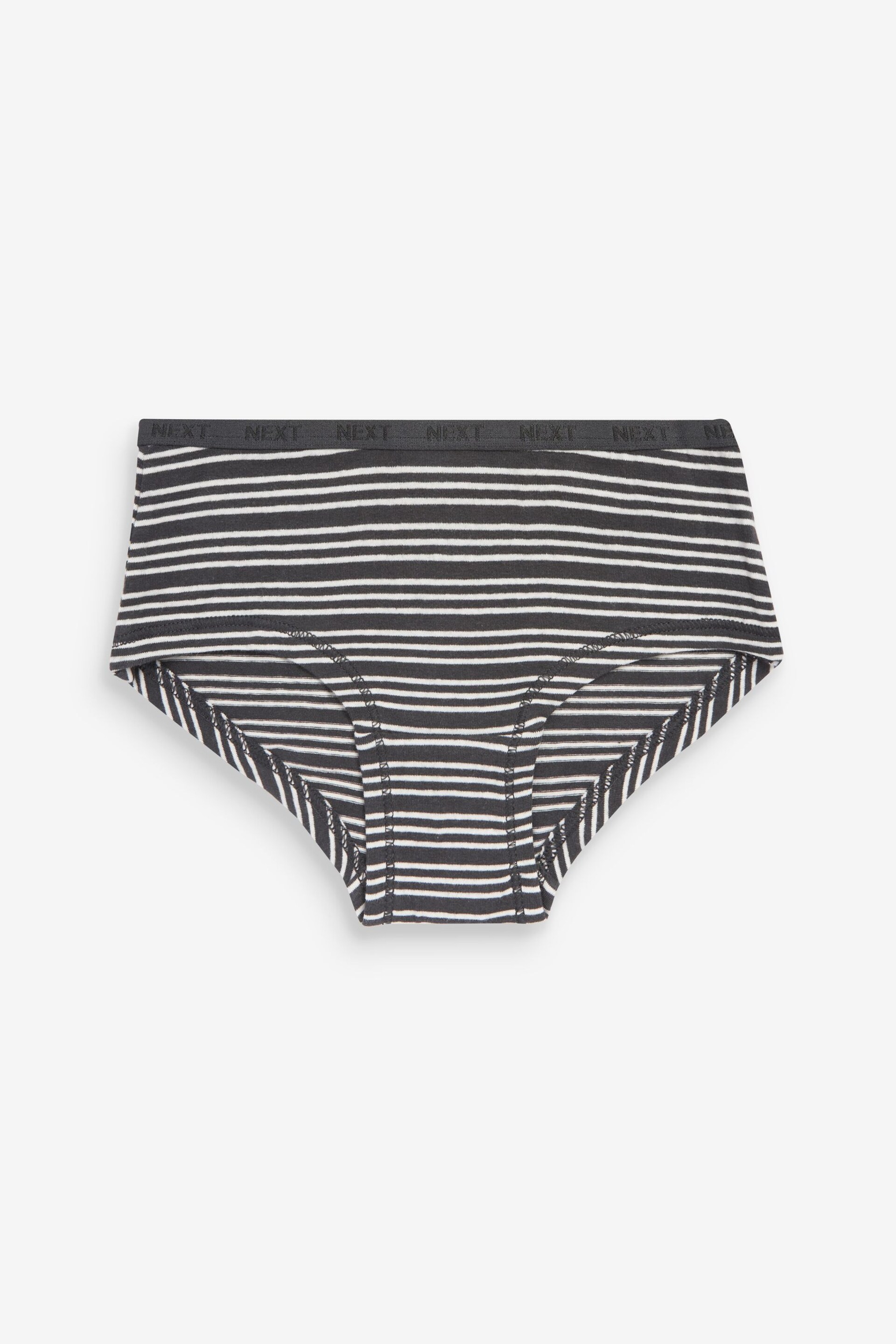 Grey Hearts Hipster Briefs 5 Pack (2-16yrs) - Image 2 of 8
