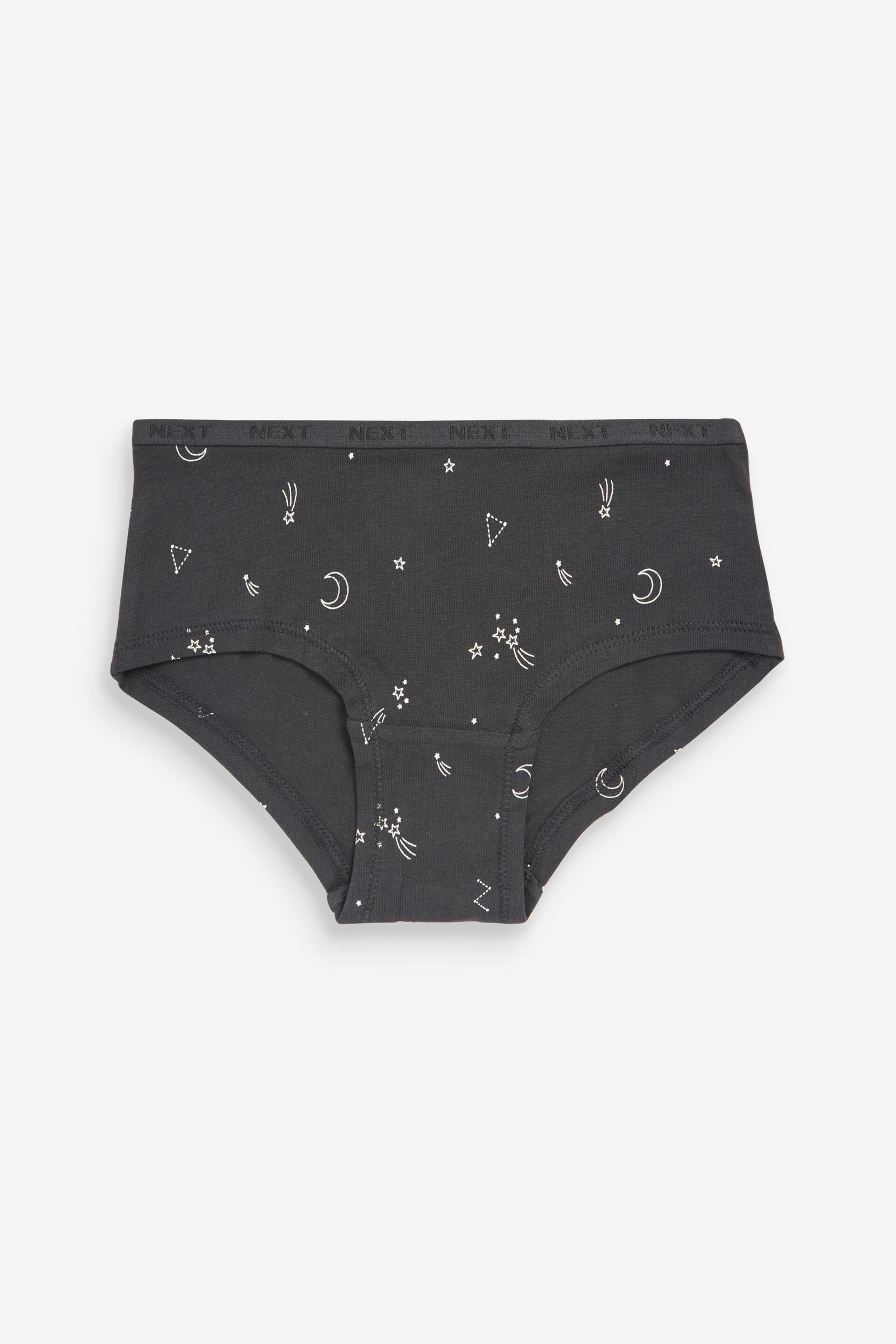 Grey Hearts Hipster Briefs 5 Pack (2-16yrs) - Image 5 of 8