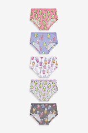 Pink/Grey Avocado Hipster Briefs 5 Pack (2-16yrs) - Image 1 of 8