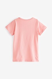 Pink Short Sleeved Vests 2 Pack (1.5-12yrs) - Image 2 of 3