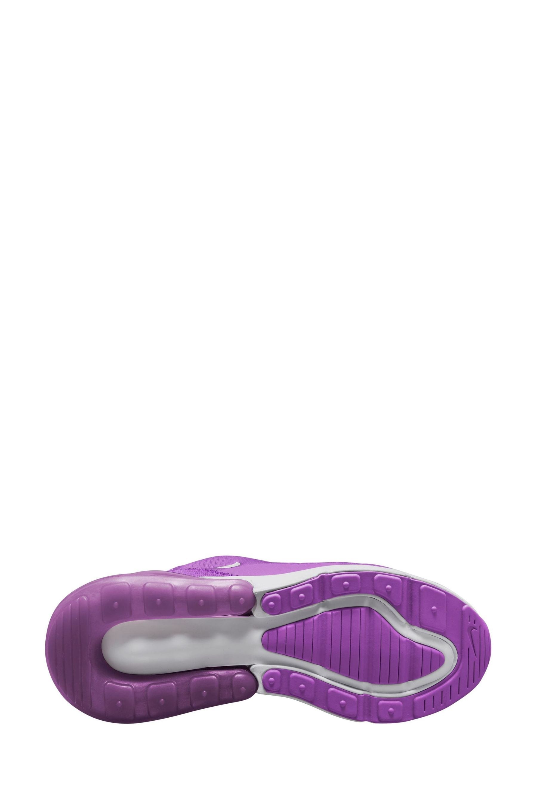 Buy Nike Purple Air Max 270 Youth Trainers from Next Luxembourg