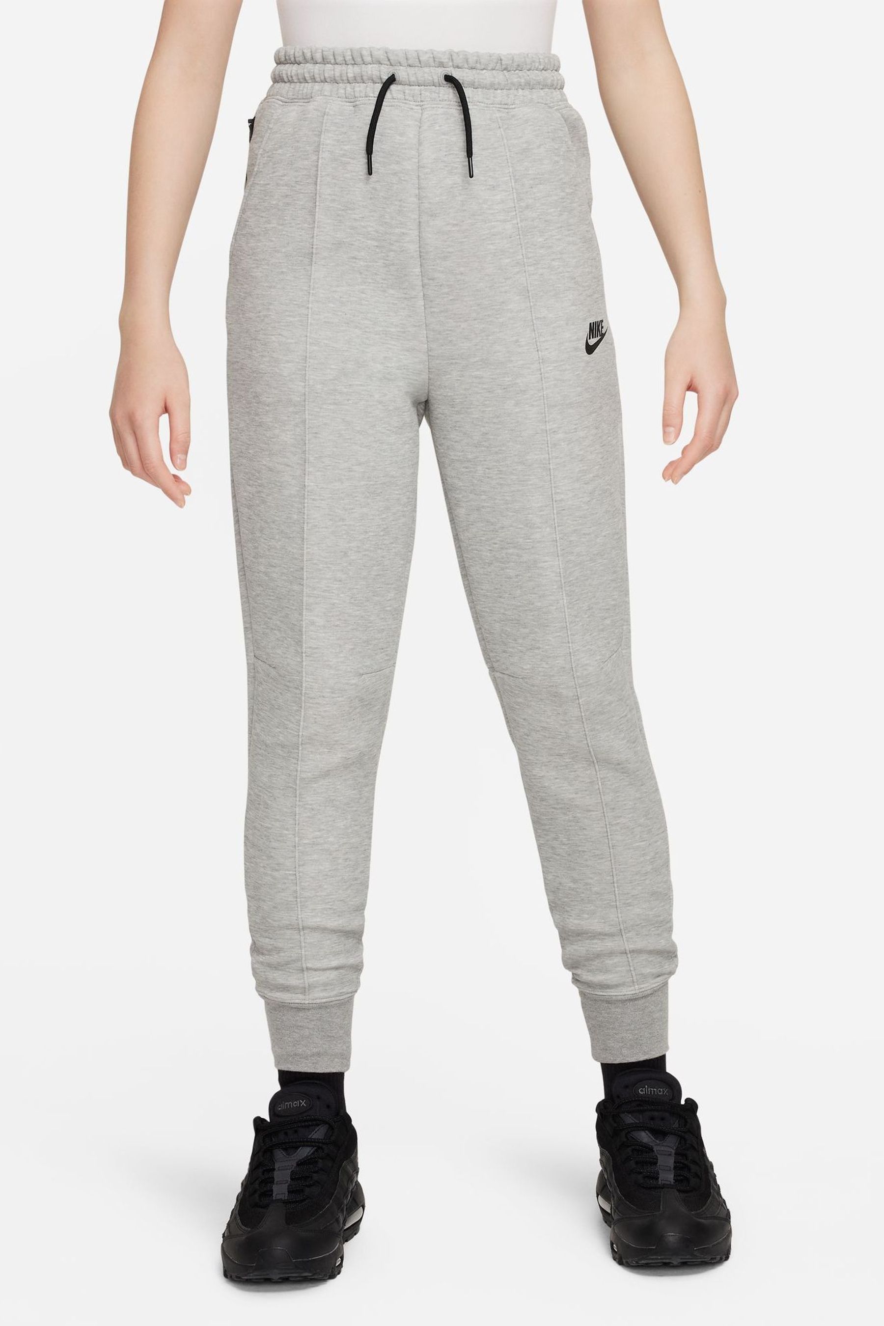 Nike grey sweatpants tech fleece top