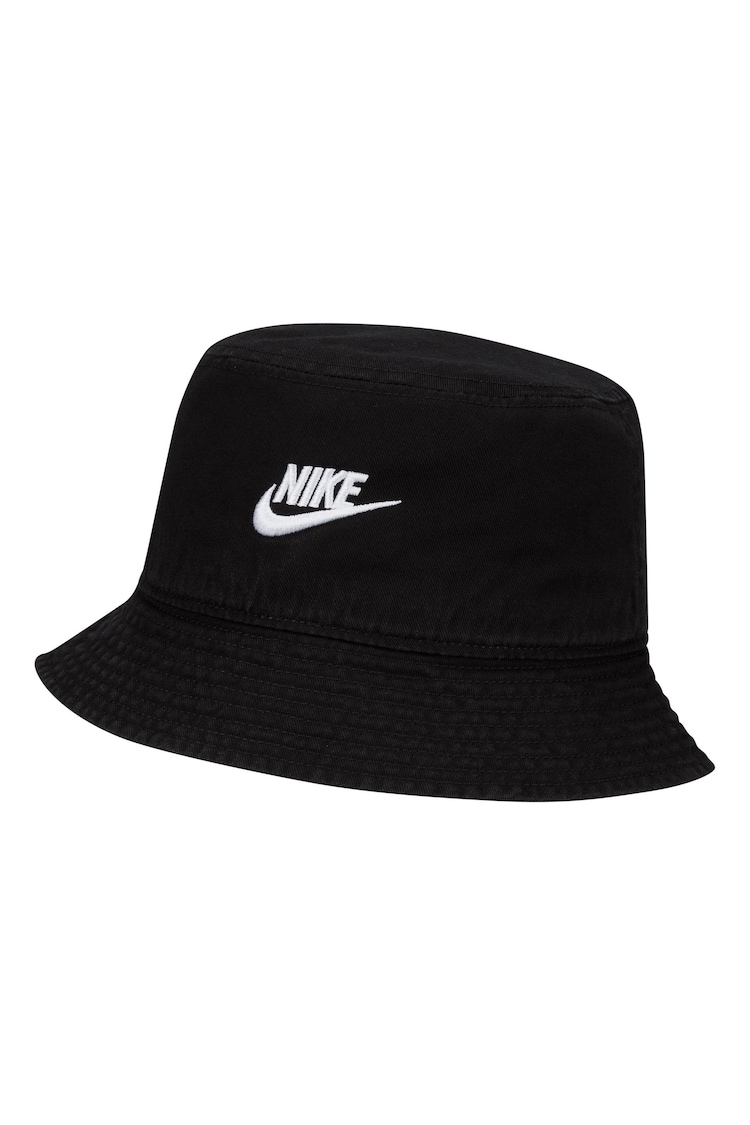 Nike Black Apex Futura Wash Bucket Hat - Image 1 of 4