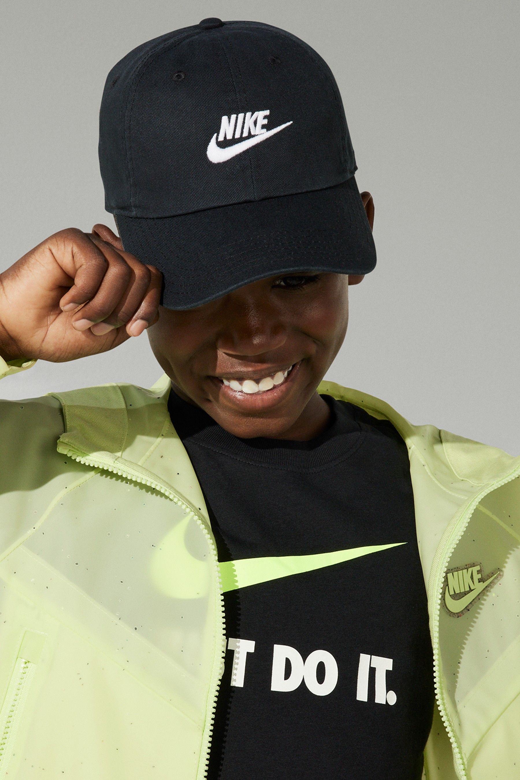 Youth nike cap top