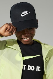 Nike Black Kids Club Unstructured Futura Wash Cap - Image 3 of 5