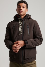 SUPERDRY Brown Ultimate Windcheater Jacket - Image 1 of 5