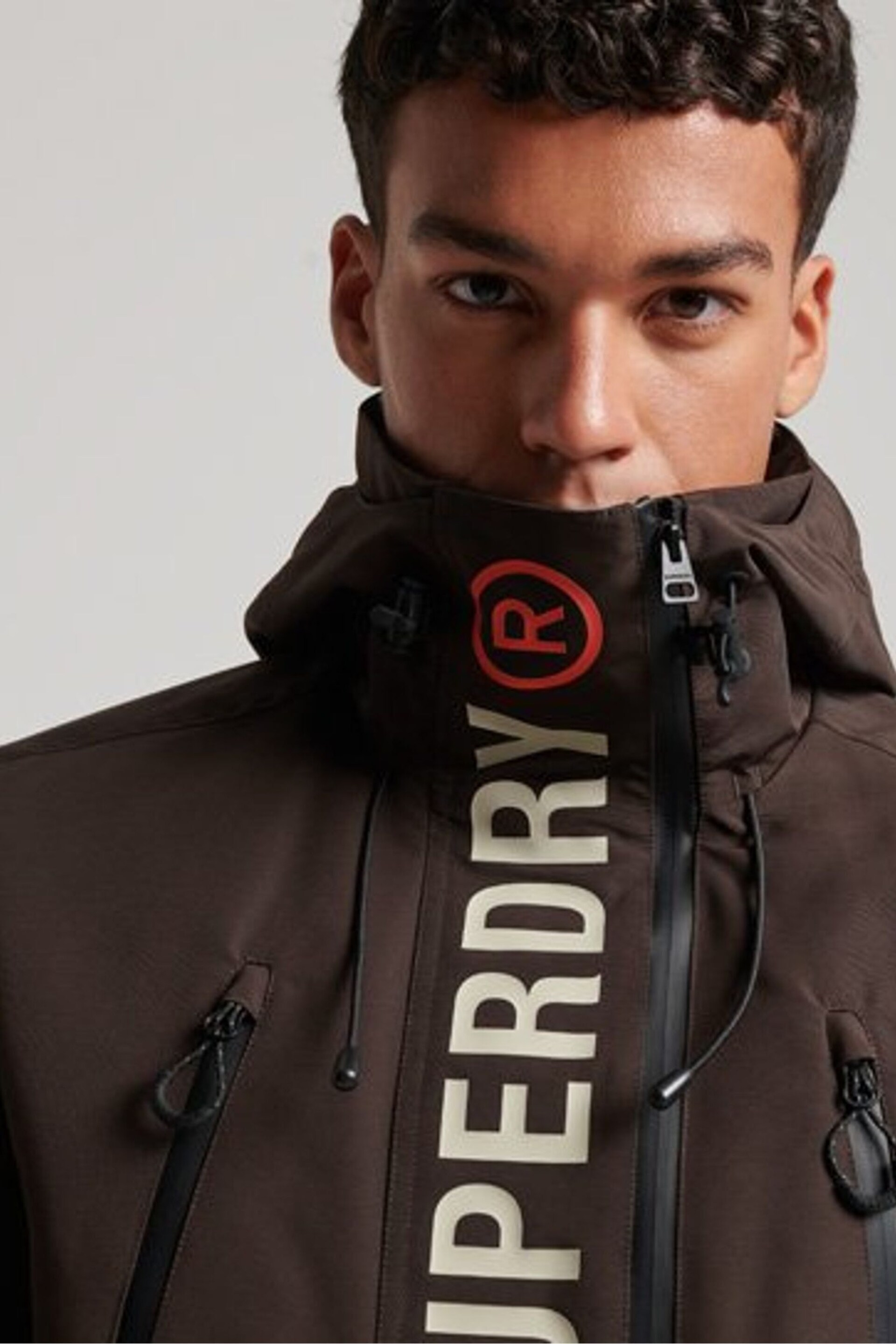 SUPERDRY Brown Ultimate Windcheater Jacket - Image 4 of 5