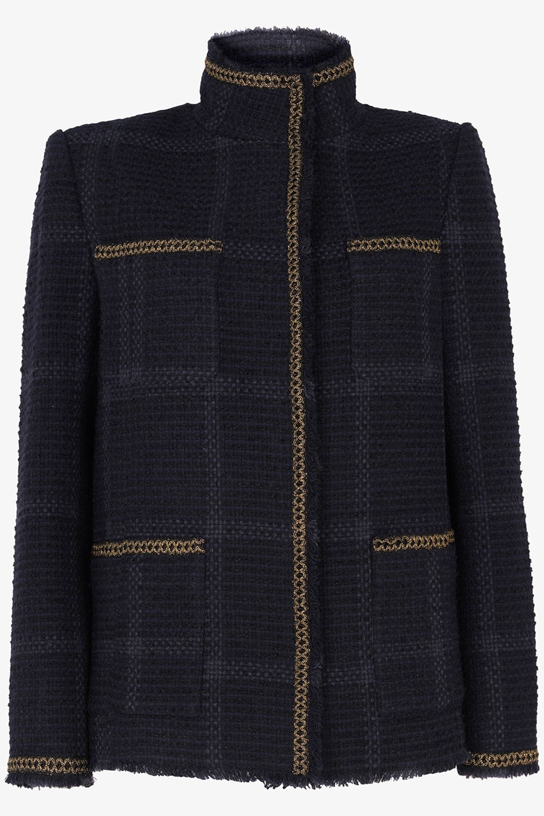 Mint velvet navy jacket clearance