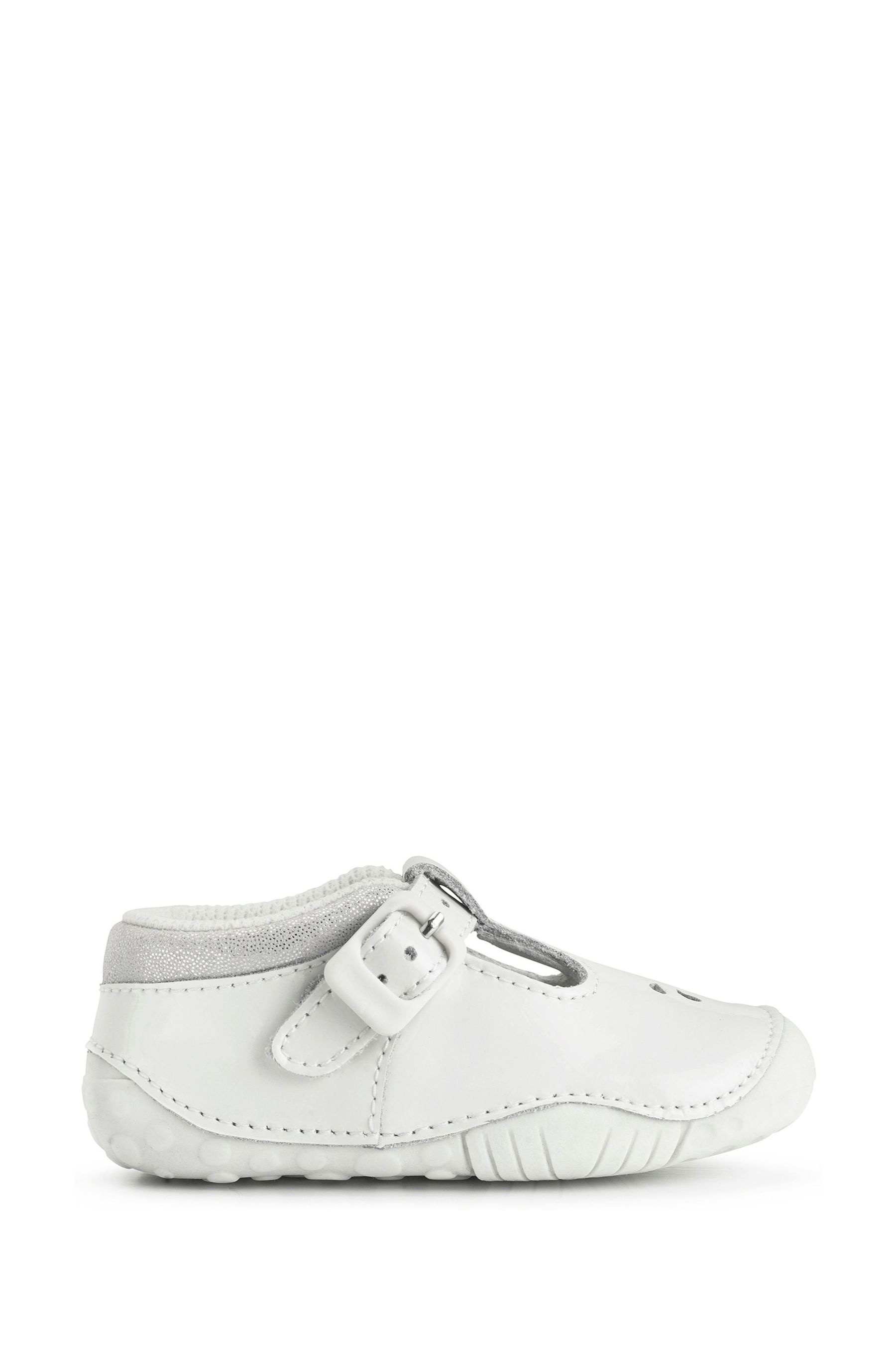 Buy Start Rite Baby Bubble White Patent Leather T Bar Baby Shoes from Next Luxembourg