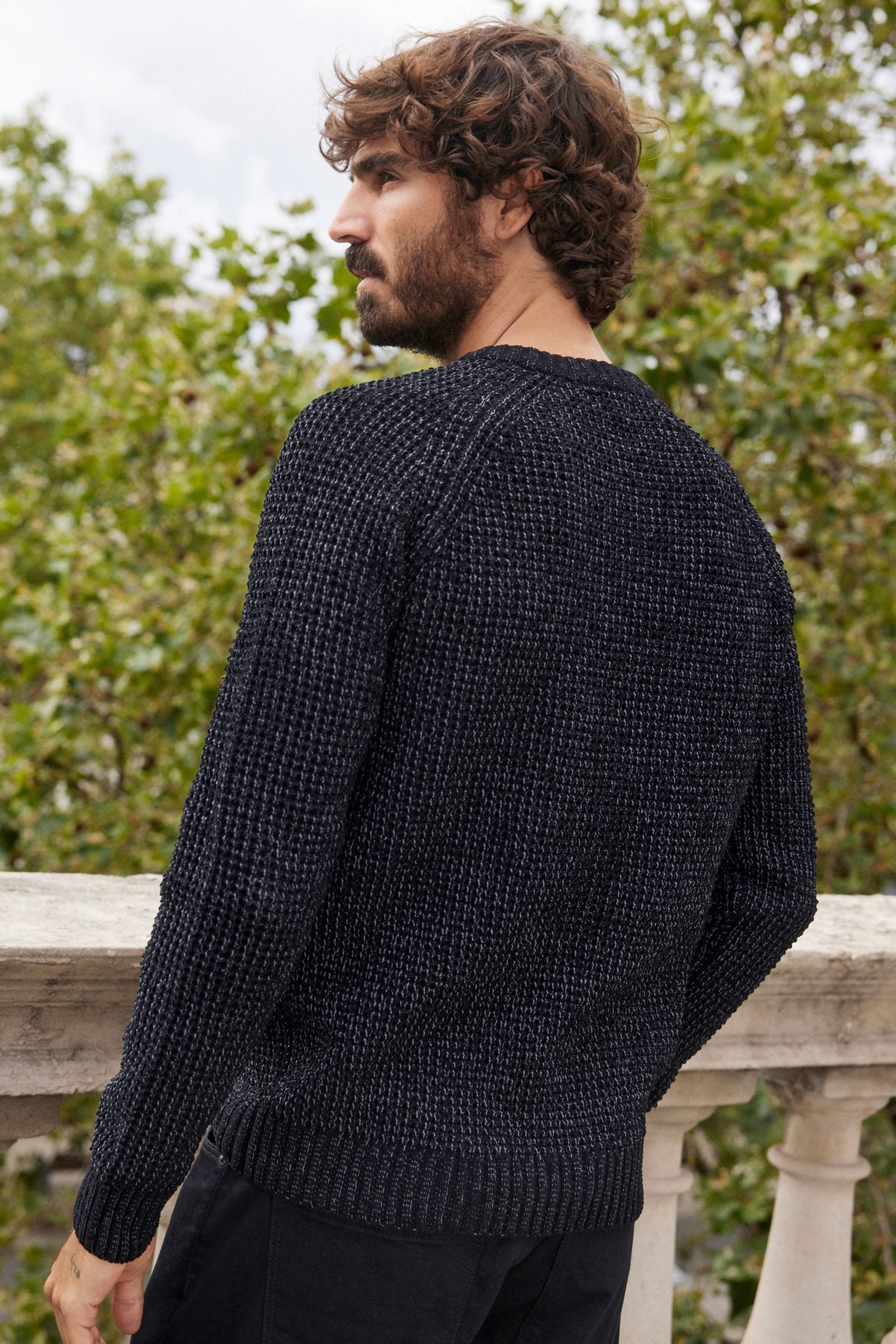 Chenille black jumper online