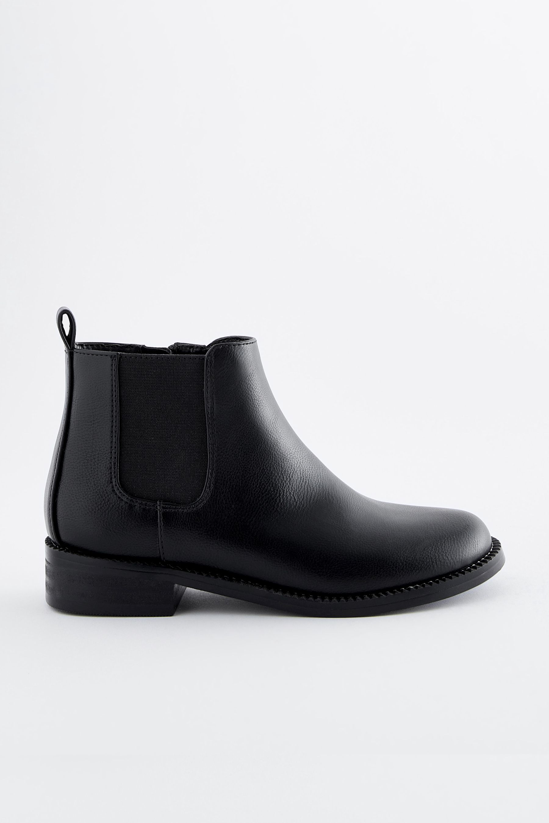 Buy Black Wide Fit G Low Chelsea Boots from Next Ireland