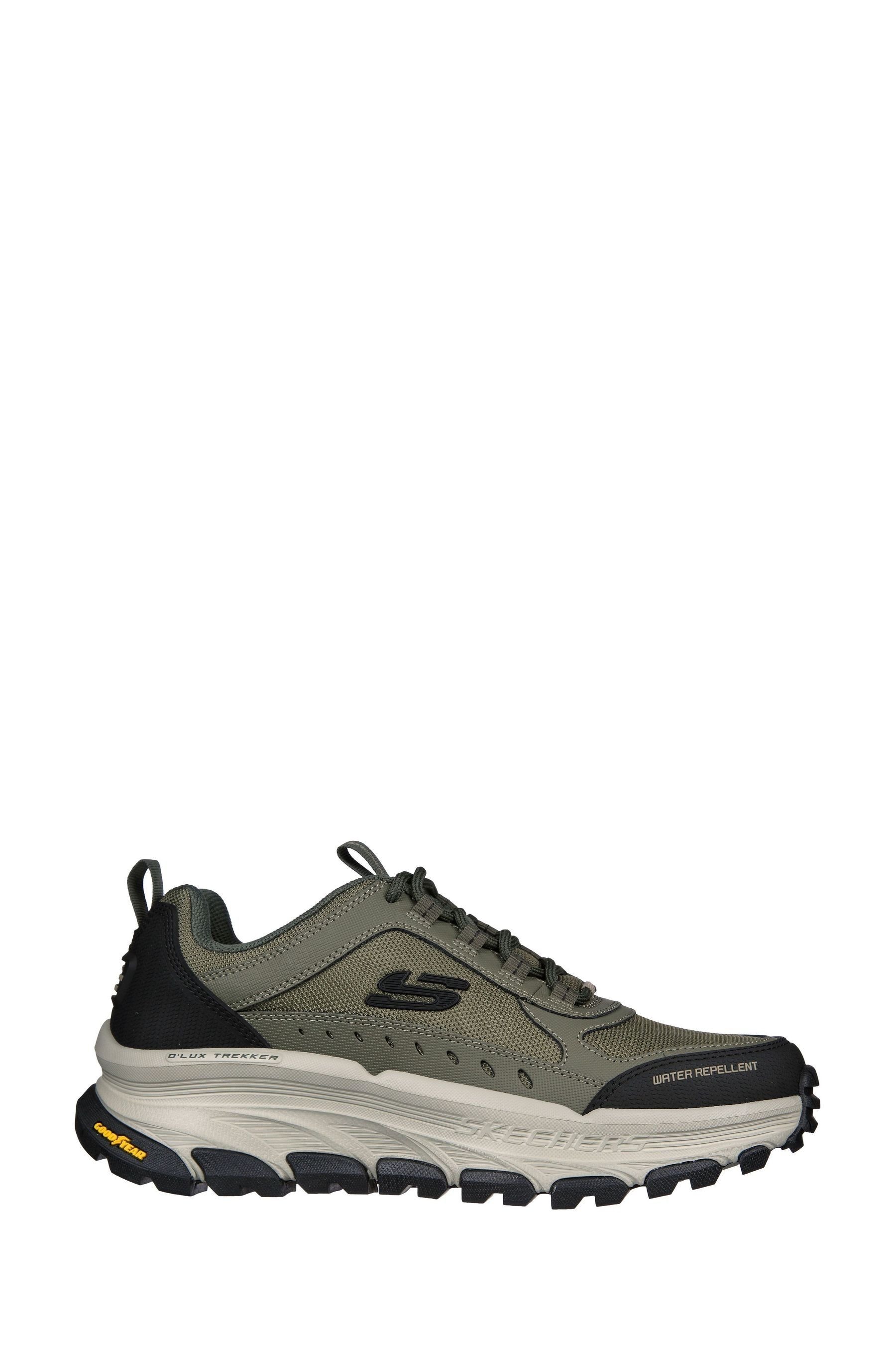 Mens green skechers top