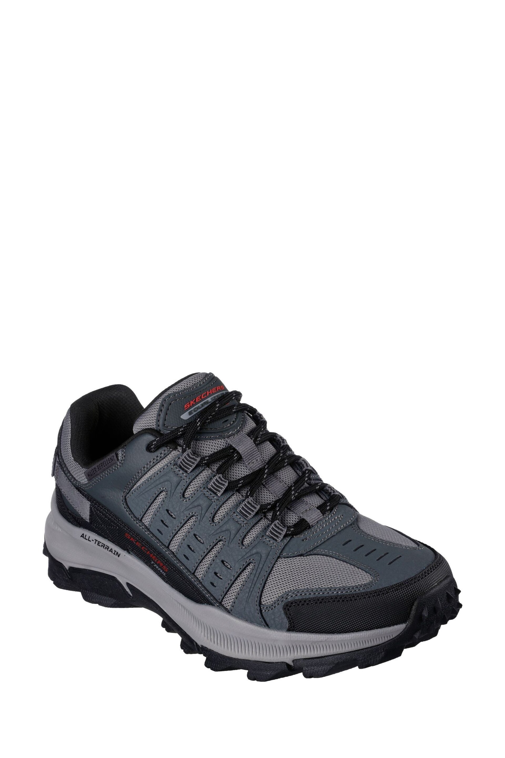 Skechers Grey Equalizer 5.0 Solix Trail Running Trainers - Image 3 of 5