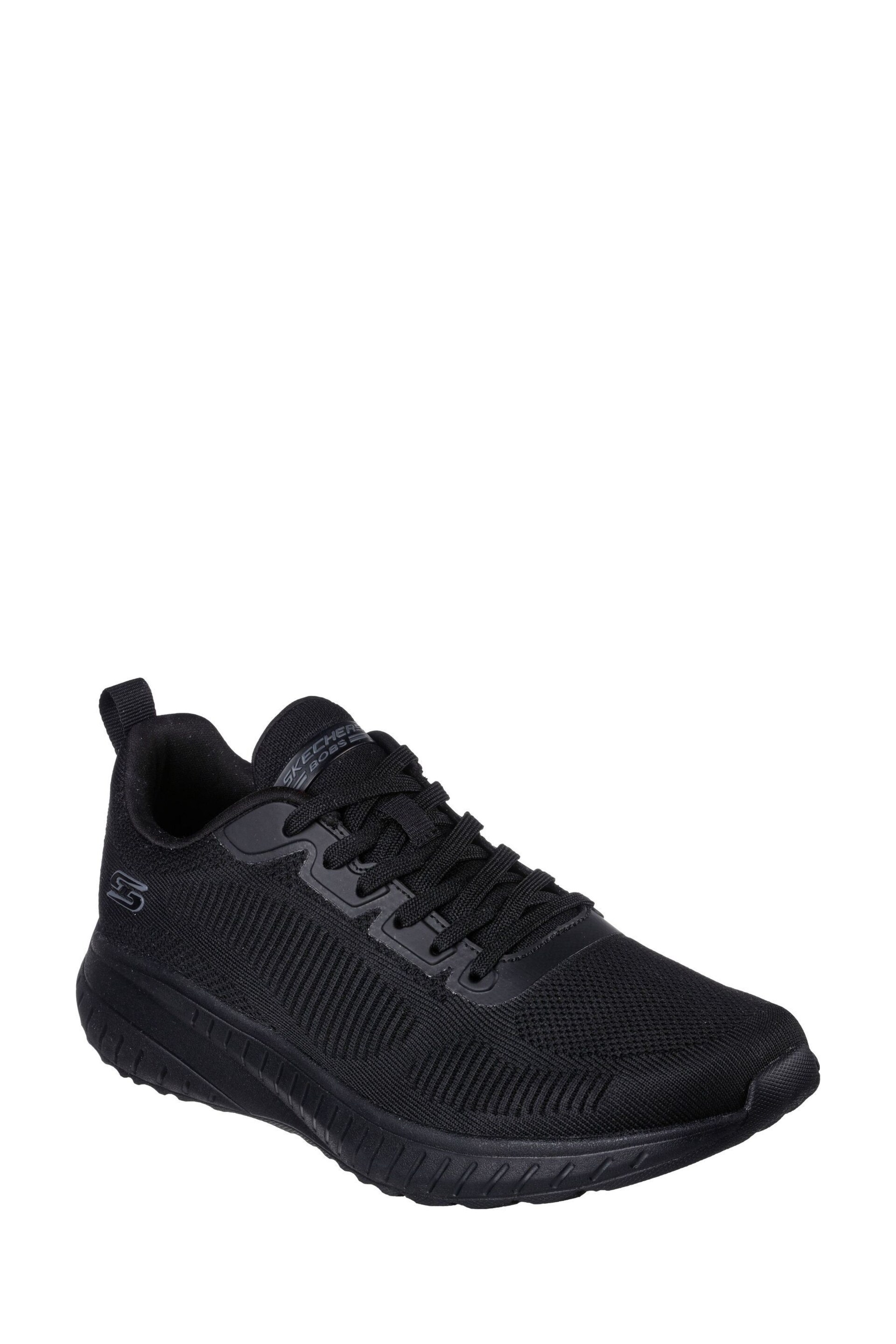 Skechers Black Mens Bobs Squad Chaos Prism Bold Trainers - Image 3 of 5
