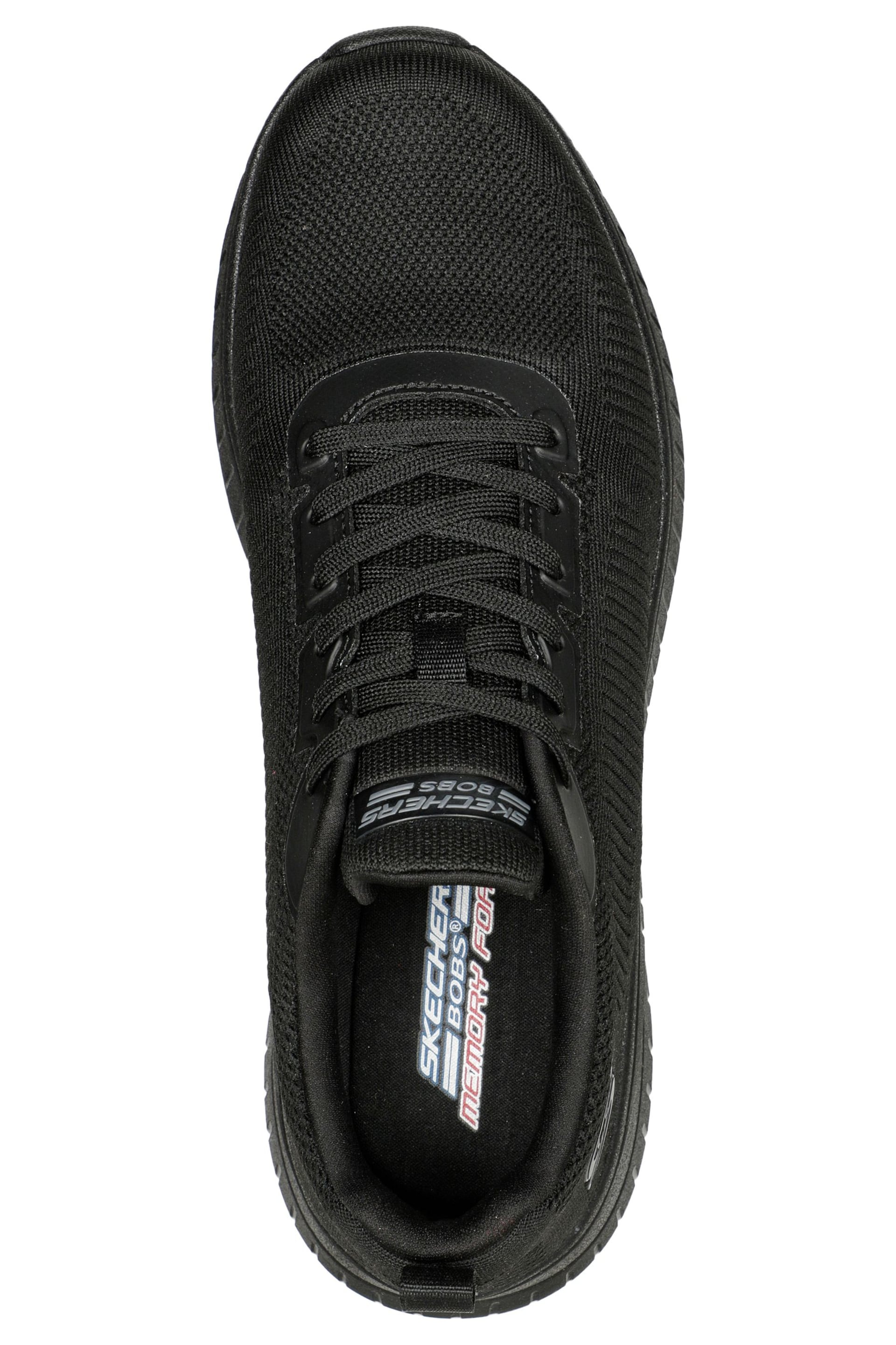 Skechers Black Mens Bobs Squad Chaos Prism Bold Trainers - Image 4 of 5