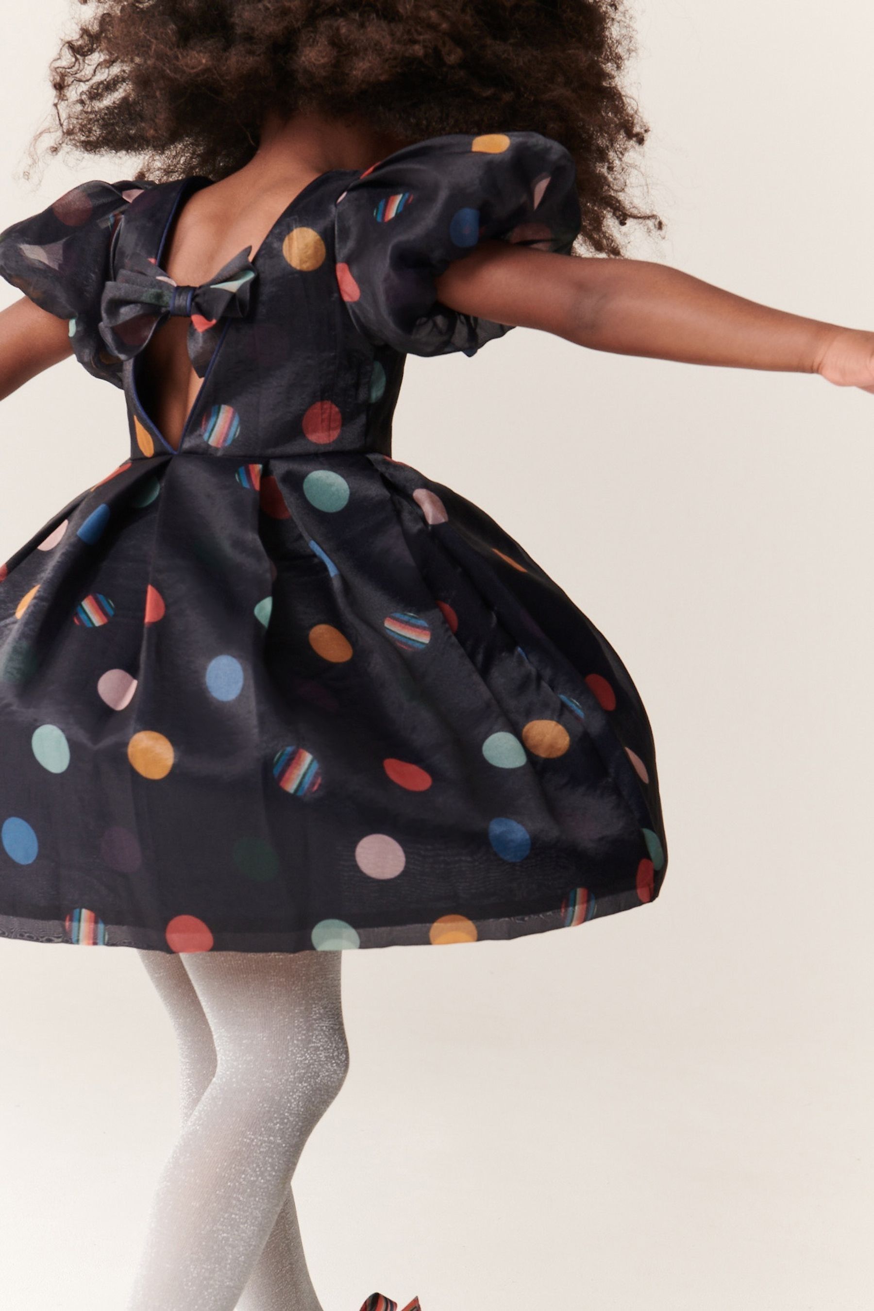 Stripe and polka dot dress cheap