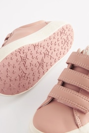 Rose Pink Standard Fit (F) Touch Fastening Trainers - Image 4 of 5