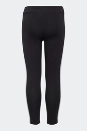 adidas Black Sportswear Essentials 3-Stripes Leggings - Image 5 of 8