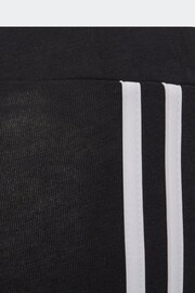 adidas Black Sportswear Essentials 3-Stripes Leggings - Image 6 of 8