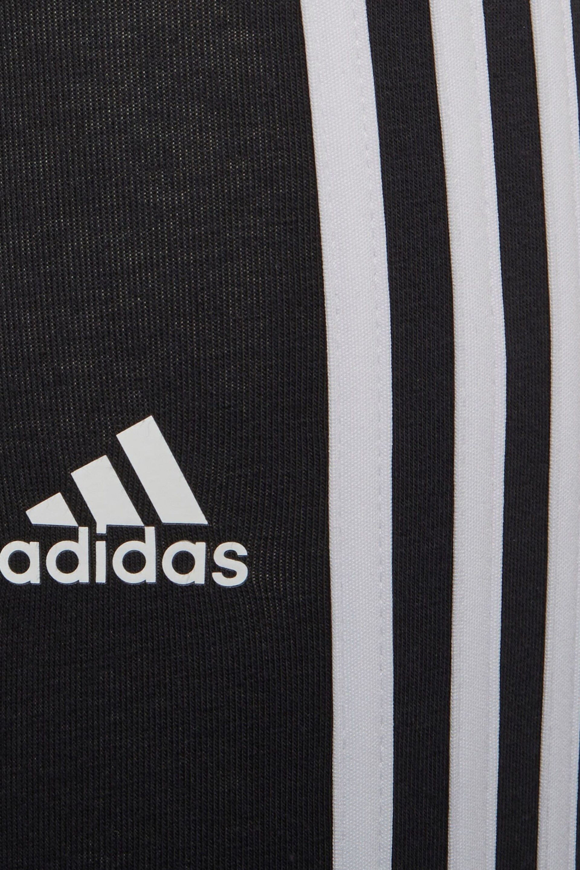 adidas Black Sportswear Essentials 3-Stripes Leggings - Image 7 of 8