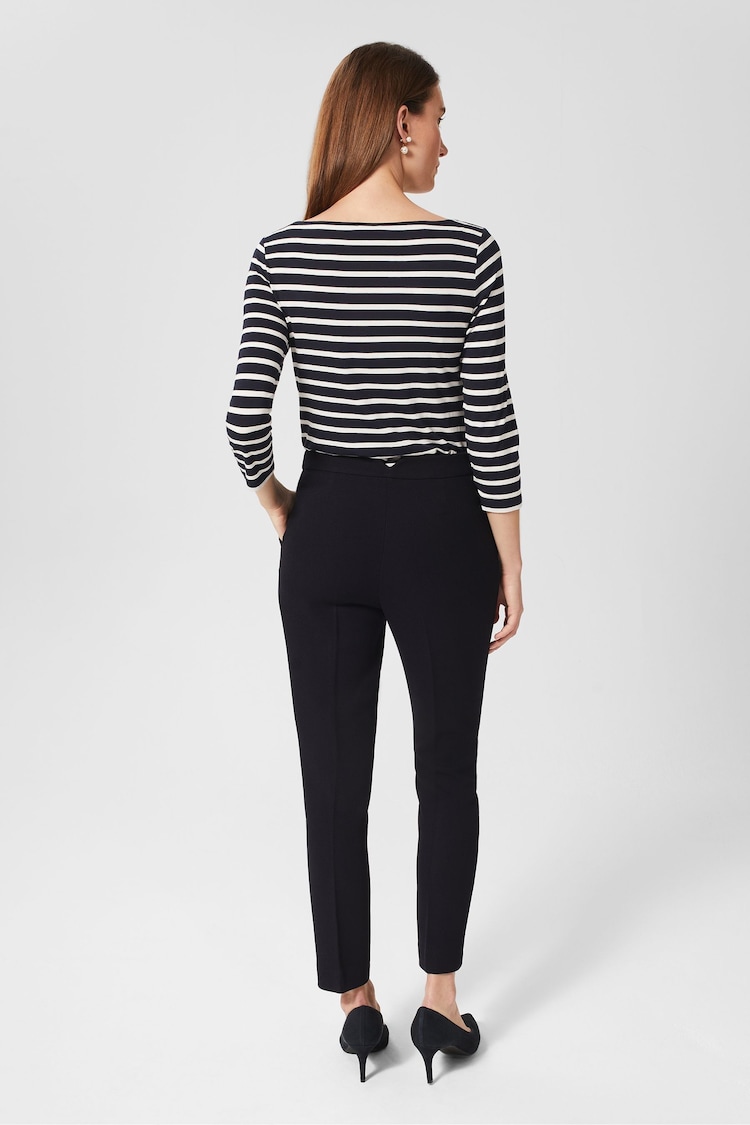 Hobbs Navy Blue Petite Mia Trousers - Image 2 of 4