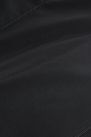 Black PU Faux Leather Leggings - Image 6 of 6