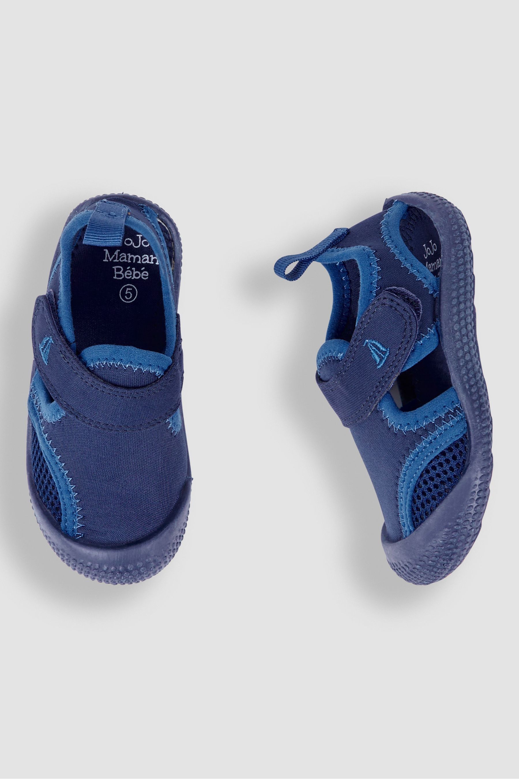 Buy JoJo Maman Bebe Navy Blue Floral Print Beach Swim Sandals from the Next UK online shop