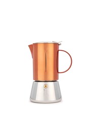 La Cafetière Copper Polished Stainless Steel 200ml Stovetop Cafetière - Image 1 of 2