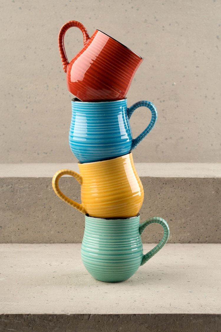 La Cafetière Set of 4 Brights Mysa Espresso Mugs - Image 1 of 4