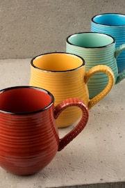 La Cafetière Set of 4 Brights Mysa Espresso Mugs - Image 3 of 4