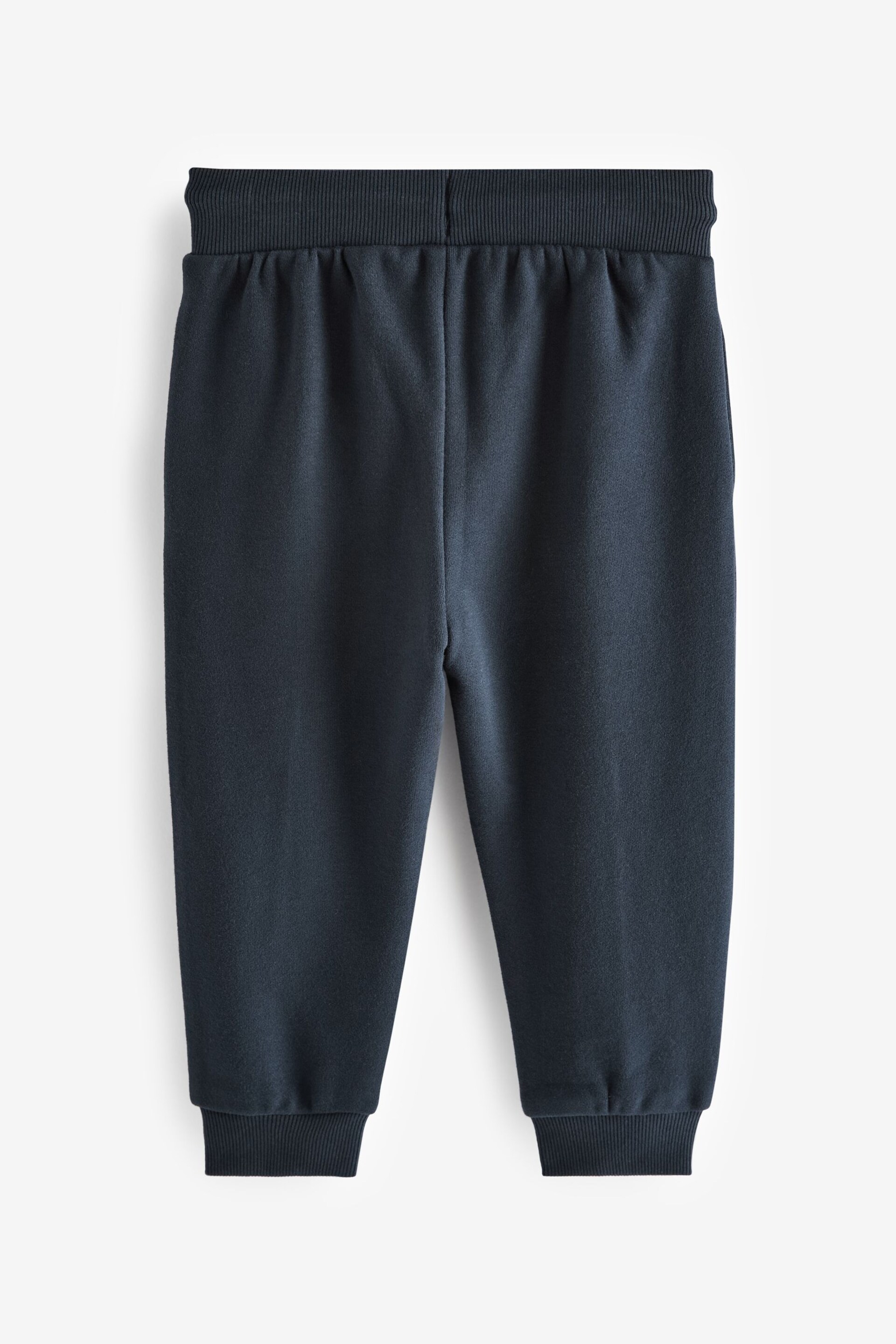 Navy Blue Pin Tuck Joggers (3mths-7yrs) - Image 2 of 3