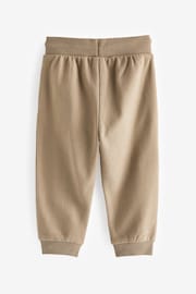 Mink Brown Pin Tuck Joggers (3mths-7yrs) - Image 2 of 3
