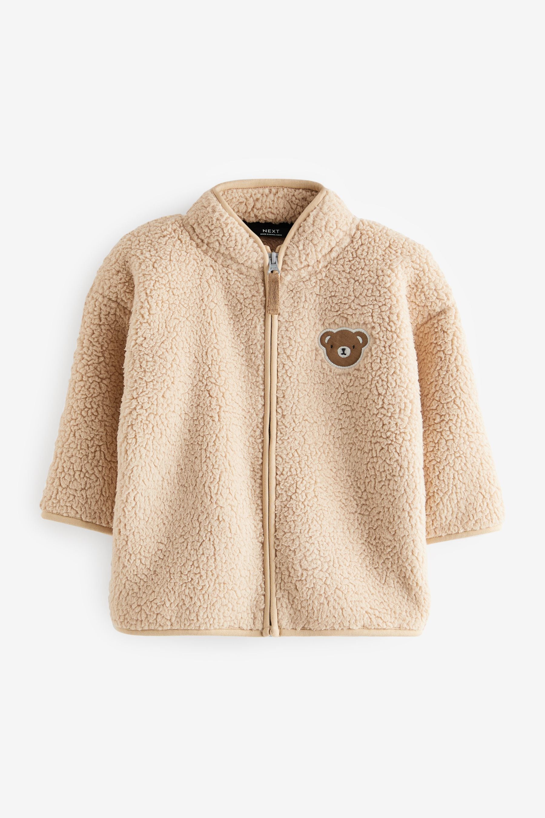 Fleece teddy bear coat hot sale