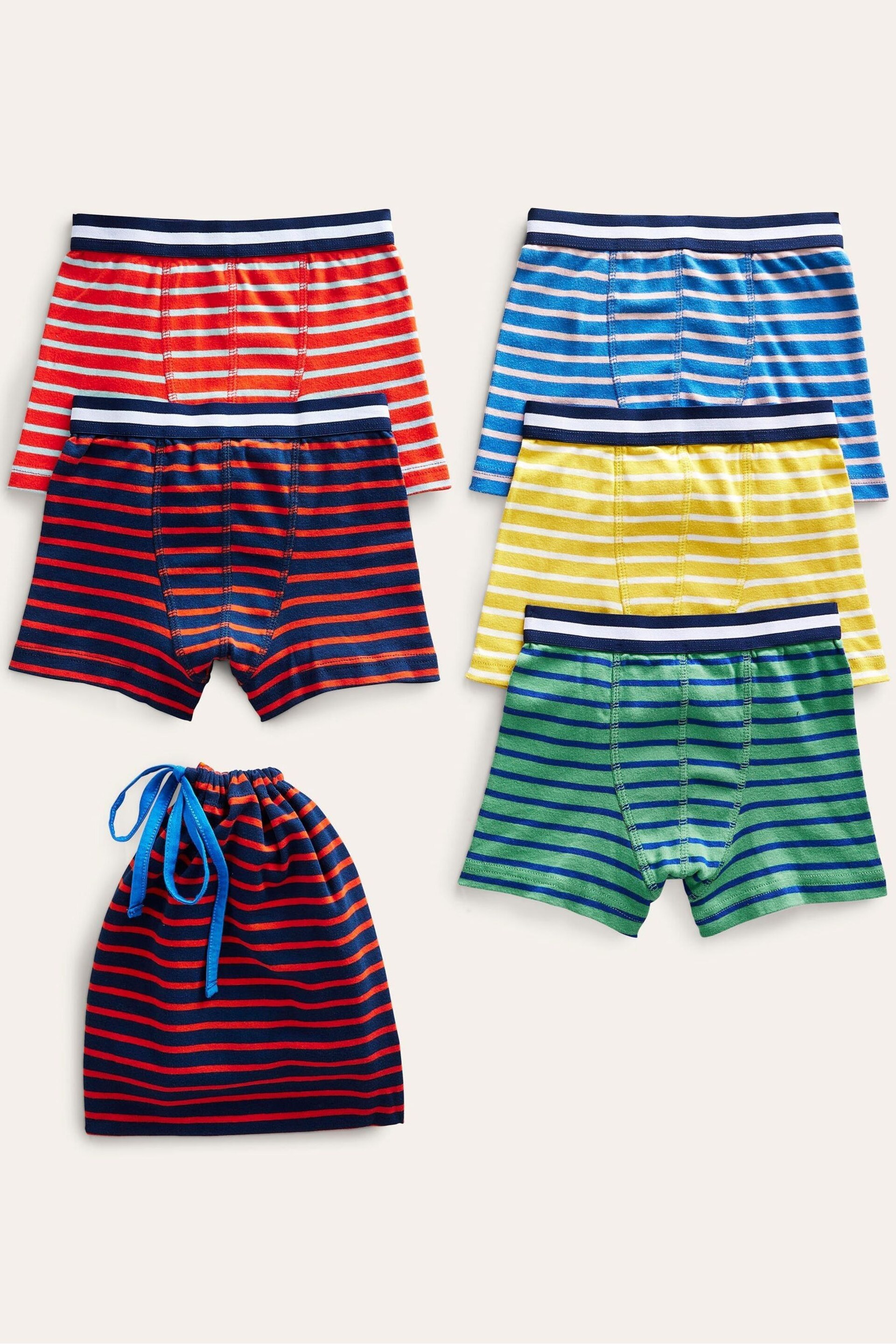 Boden Red Boxers 5 Pack - Image 1 of 3