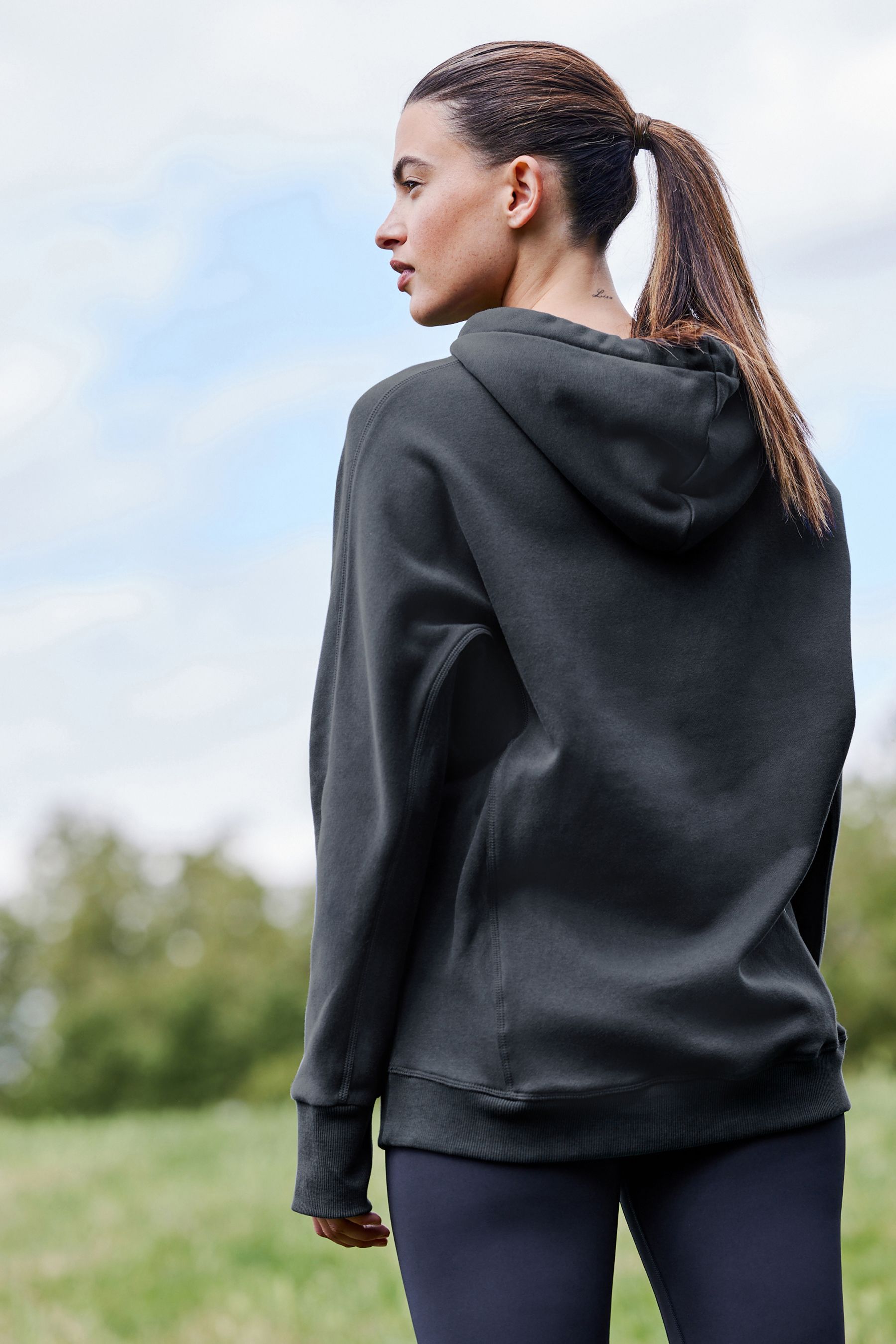 Next longline hoodie store