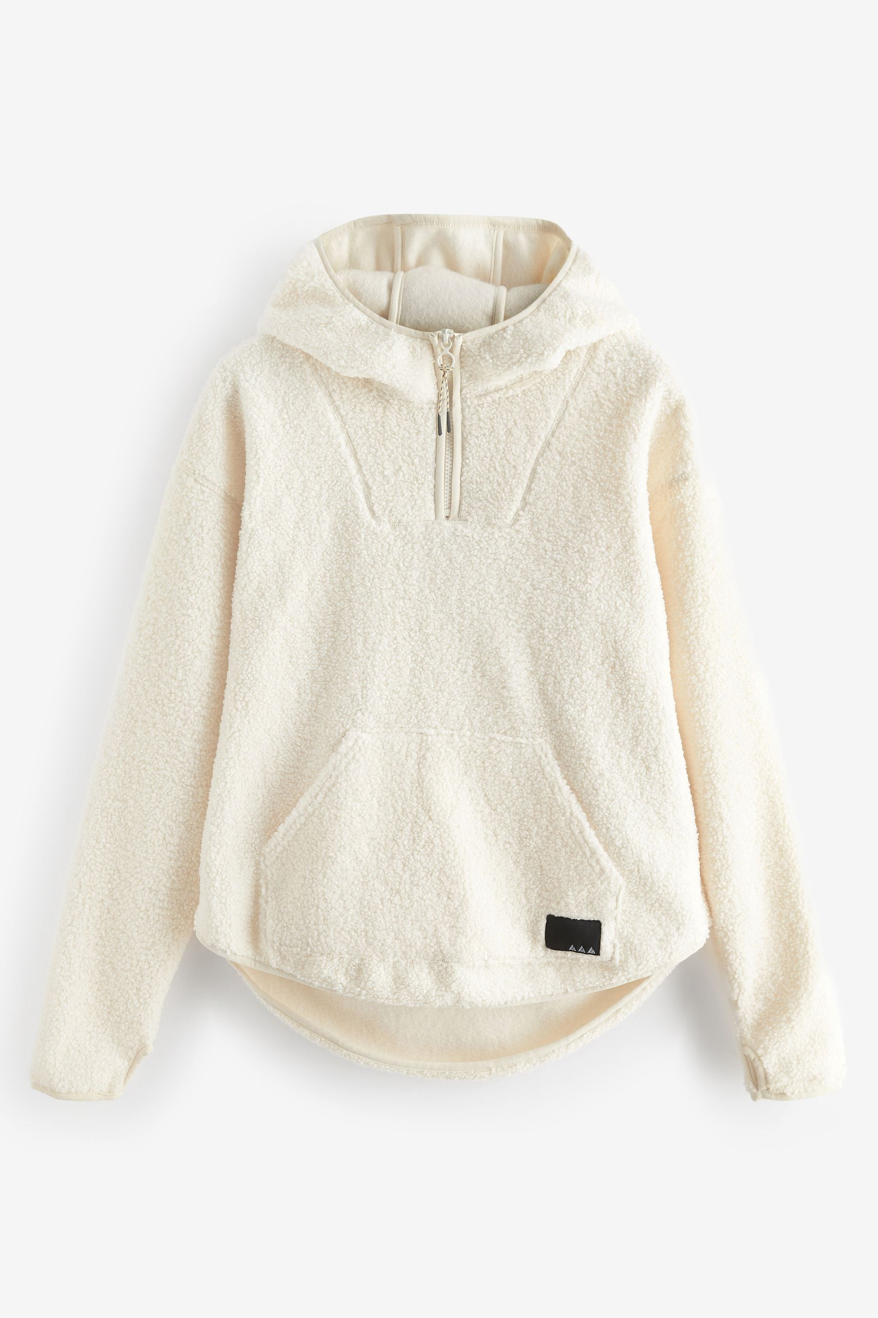Quarter zip teddy fleece cheap