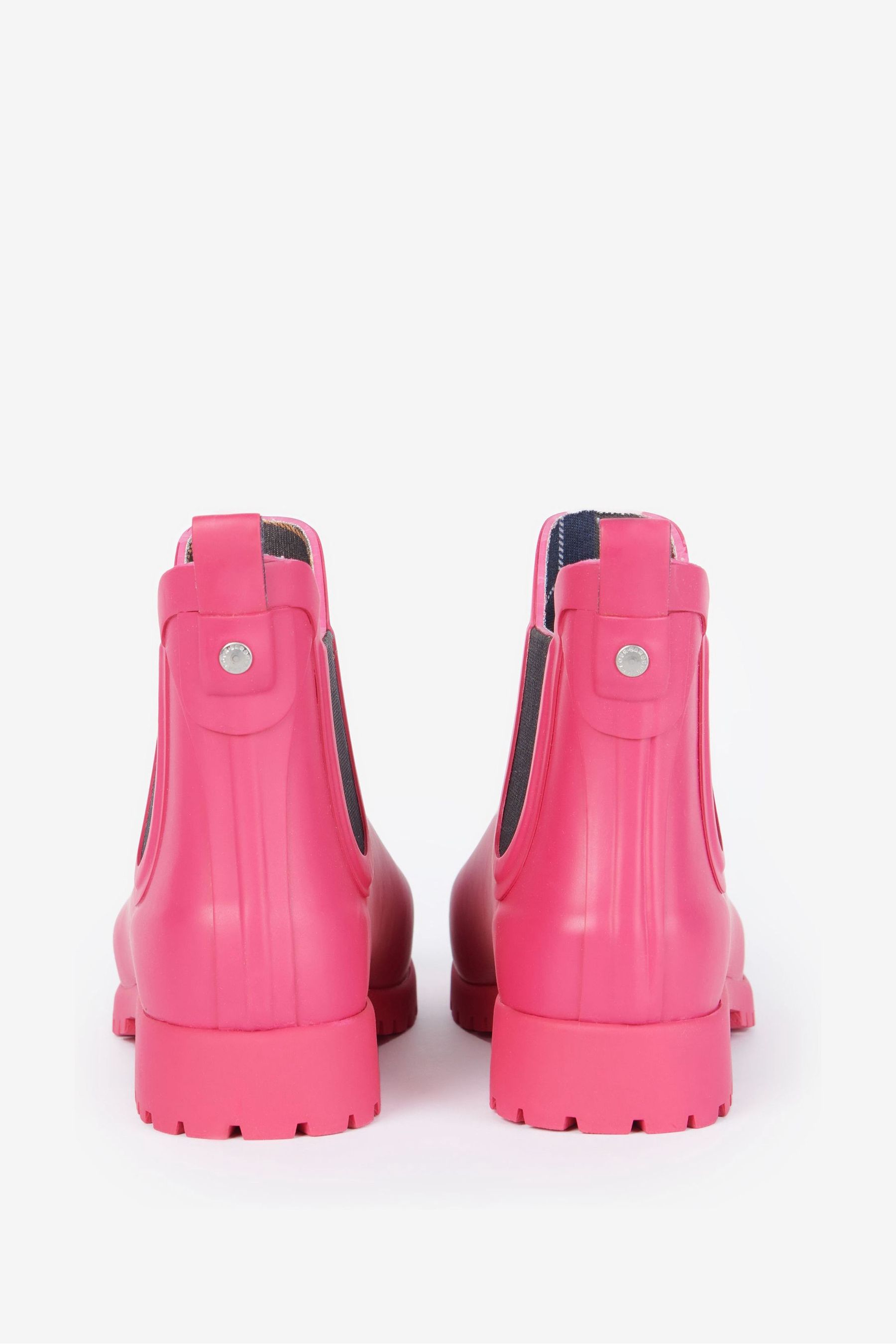Barbour boots Pink store