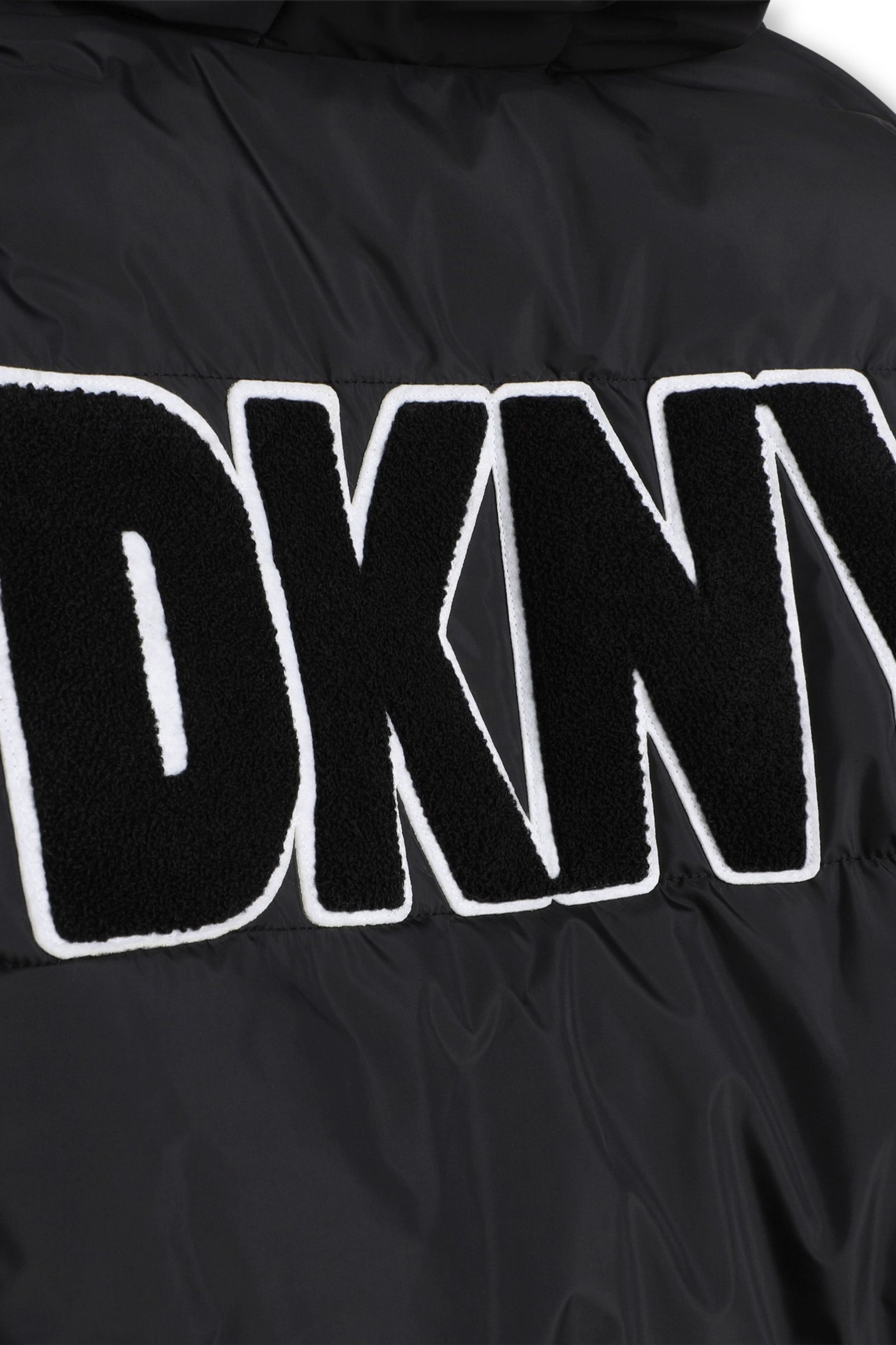 Buy DKNY Silver Logo Reversible Puffer Coat from Next Luxembourg