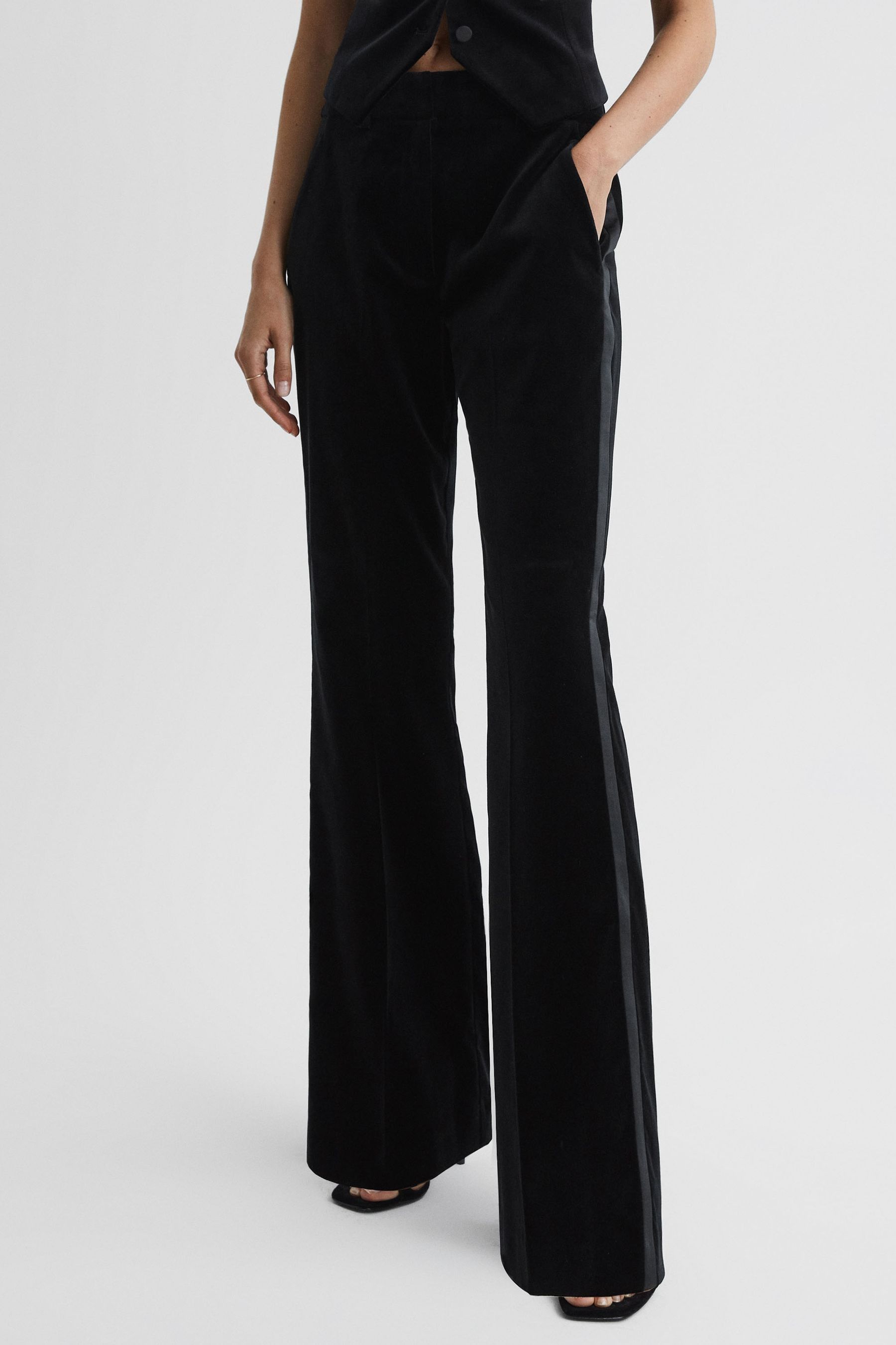 Next velvet trouser suit shop