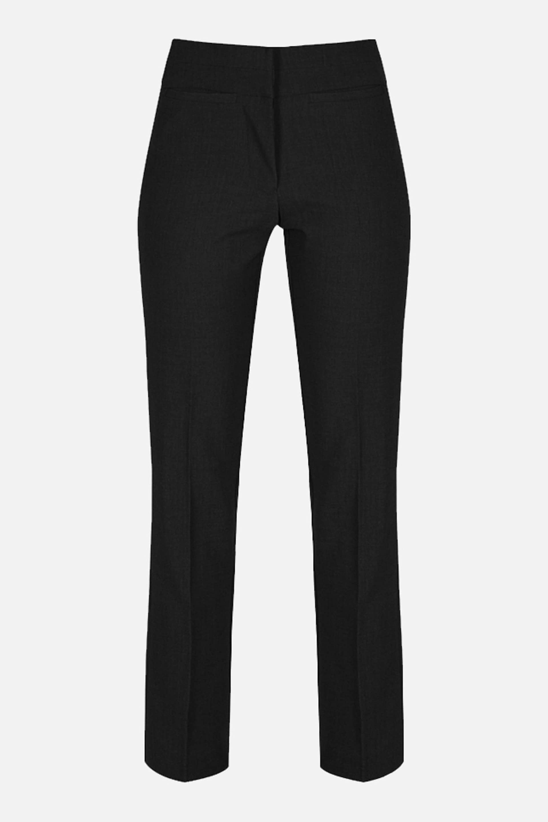 Trutex Girls Black Twin Pocket School Trousers - Image 3 of 4