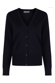 Trutex Blue 100% Cotton School Cardigan - Image 2 of 3