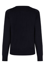 Trutex Blue 100% Cotton School Cardigan - Image 3 of 3