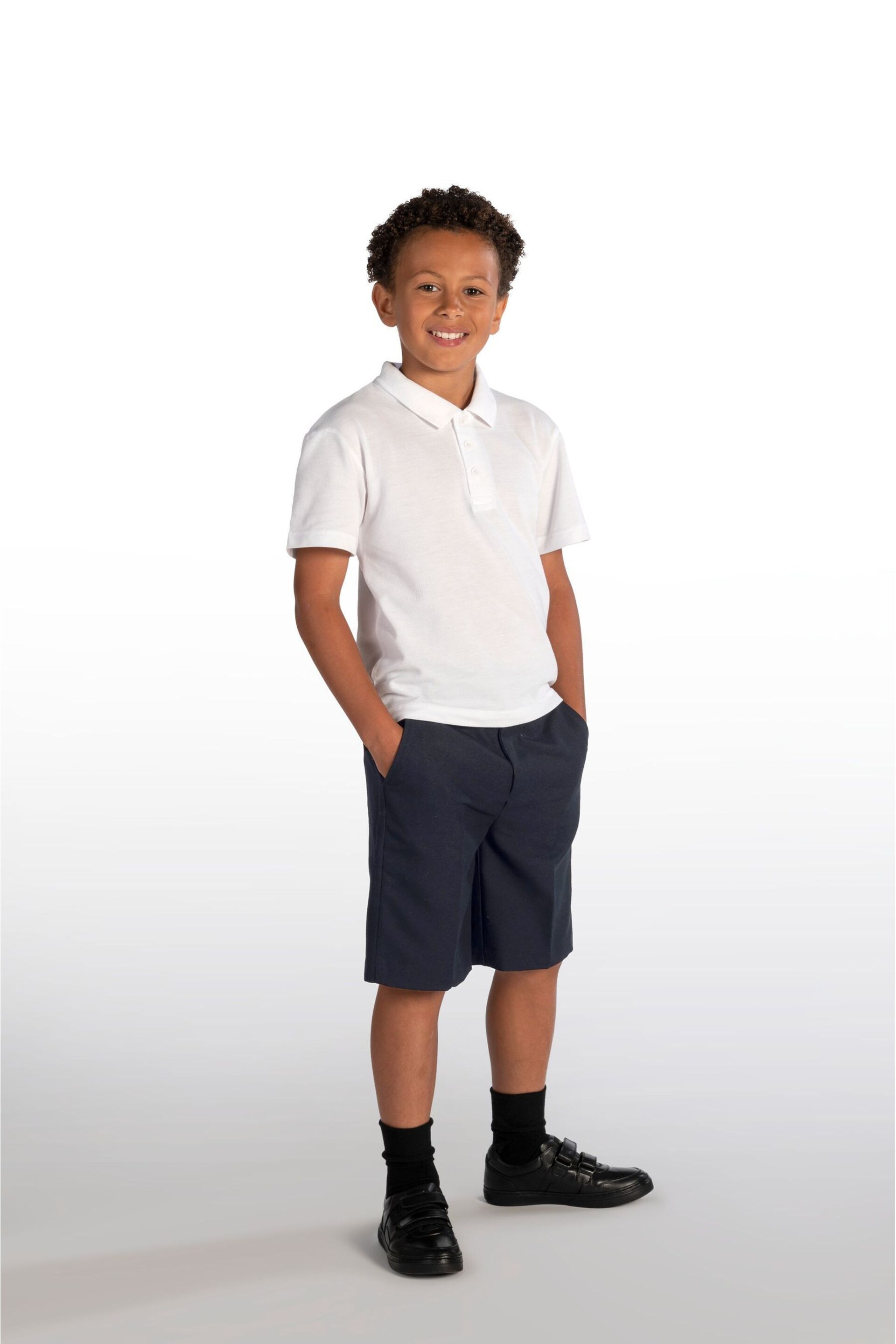 Trutex Blue School Shorts - Image 3 of 5