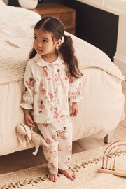 Pink/Cream Fairy Button Through Pyjamas (9mths-10yrs) - Image 2 of 5