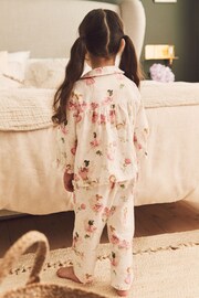 Pink/Cream Fairy Button Through Pyjamas (9mths-10yrs) - Image 3 of 5