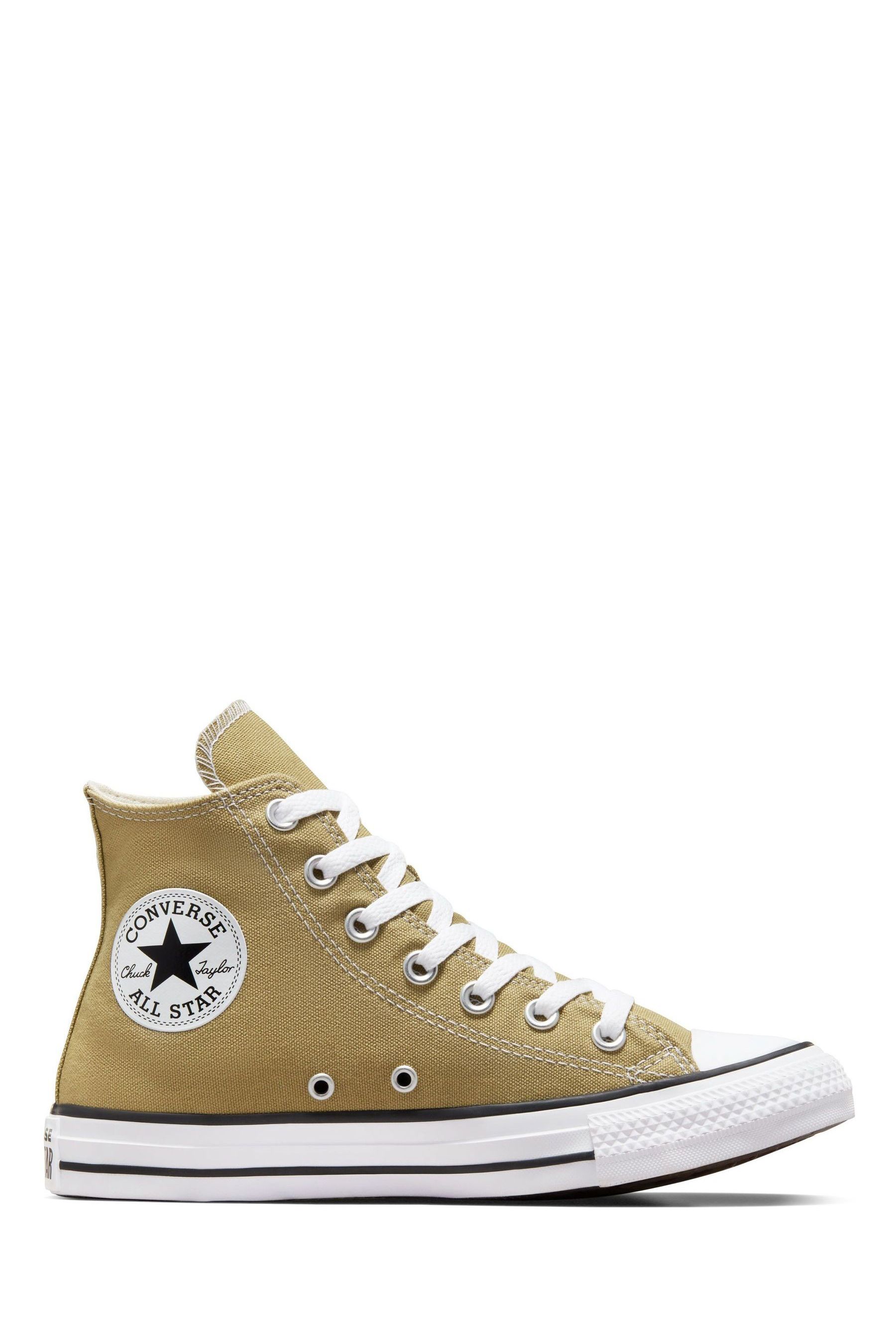 Buy Converse Khaki Green Chuck Taylor High Top Trainers from Next Luxembourg
