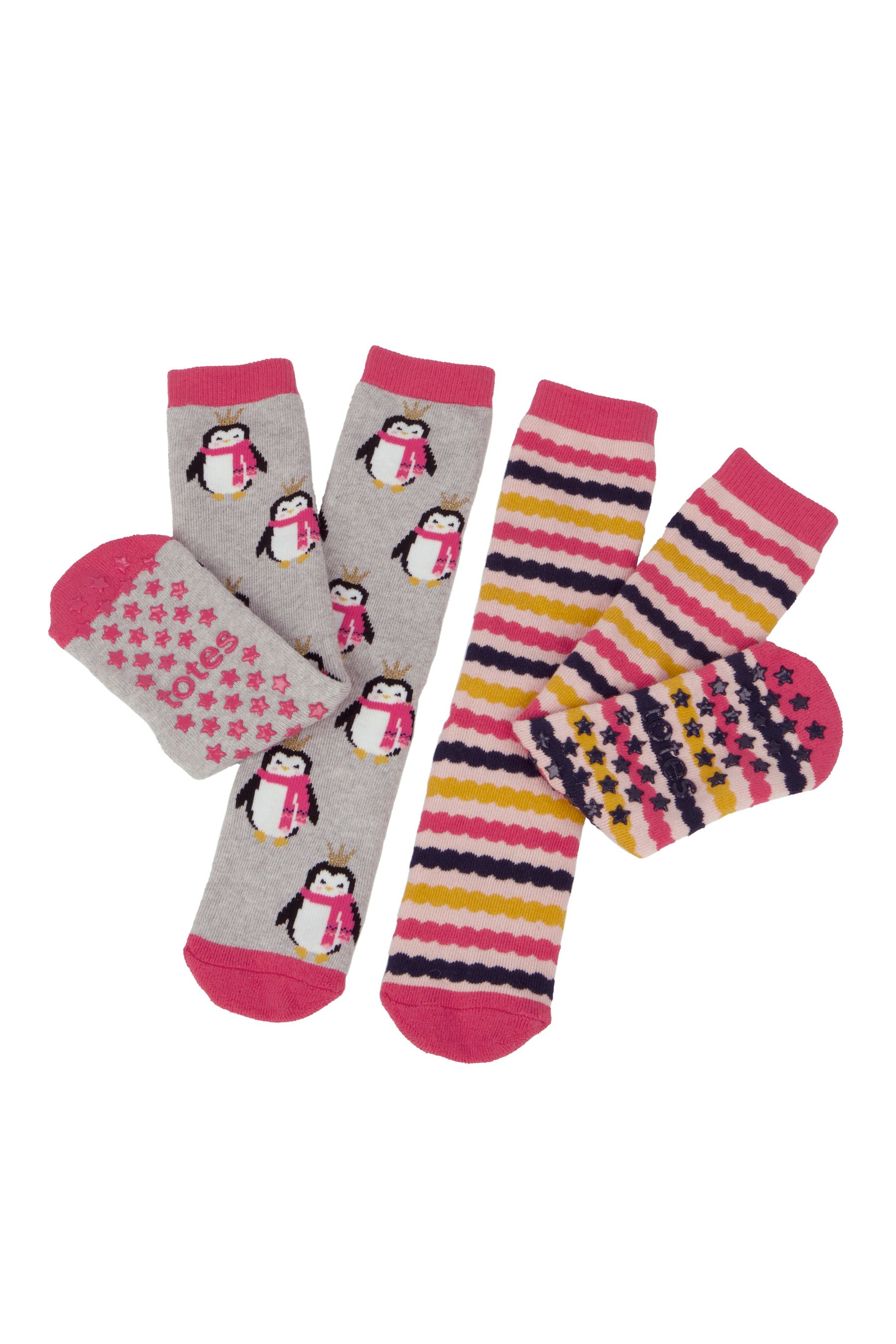 Totes Grey Toasties Kids Original Socks 4 6 Yrs Childrens
