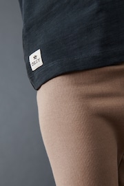 Charcoal Grey Long Sleeve T-Shirt and Leggings Set (3mths-7yrs) - Image 5 of 9