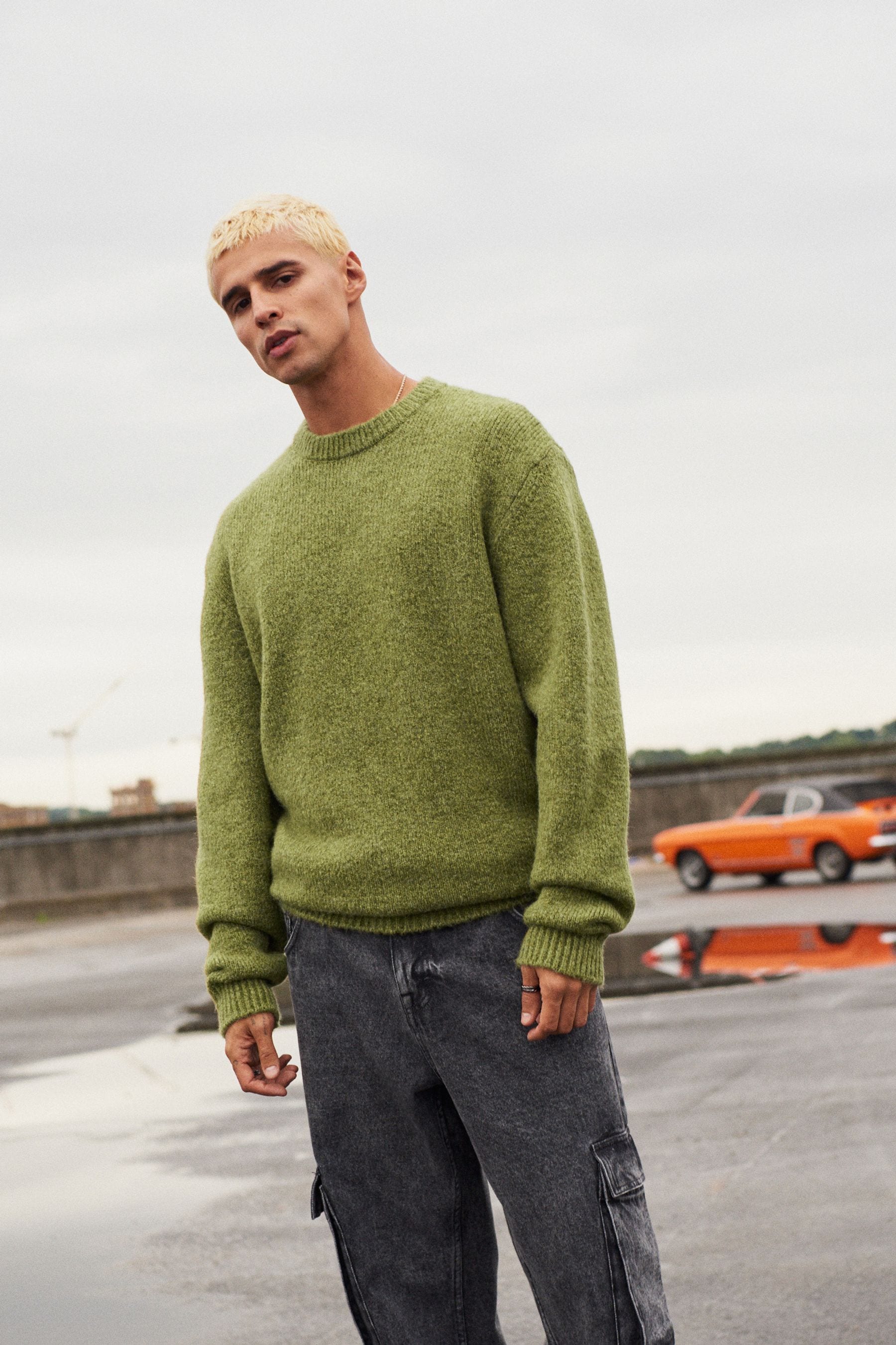 Next green jumper hot sale